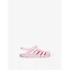 Sophia Webster Pink Kids' Butterfly-embellished Caged Rubber Sandals Eur 27 / 9 Uk In Pink