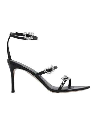 Sophia Webster Pointed High-heeled Sandals In Black