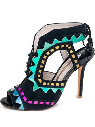 Pre-owned Sophia Webster  105mm Riko Cut-out Sandals