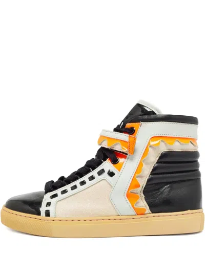 Pre-owned Sophia Webster  Glitter High-top Sneakers