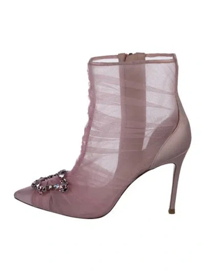 Pre-owned Sophia Webster Pumps In Pink/purple