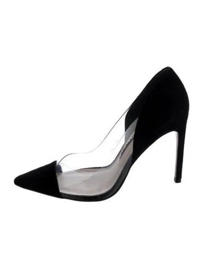 Pre-owned Sophia Webster Pvc Pumps In Black