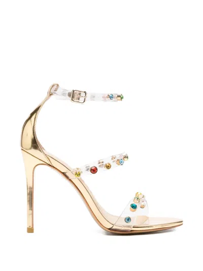 Sophia Webster Rosalind Heeled Sandals In Gold