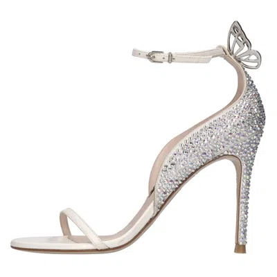 Sophia Webster Sandals In Bianco Neutri