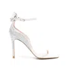 Sophia Webster Mariposa Ankle Strap Sandal In White/silver