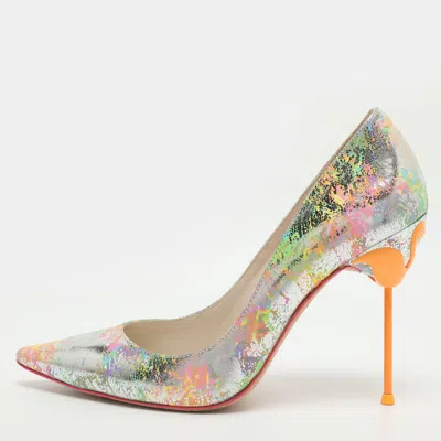 Pre-owned Sophia Webster Size 41 Multicolor Printed Leather Pumps