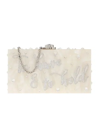 Sophia Webster Square Handbag In White
