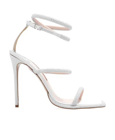 Sophia Webster Callista Embellished Ankle Strap Sandals In White