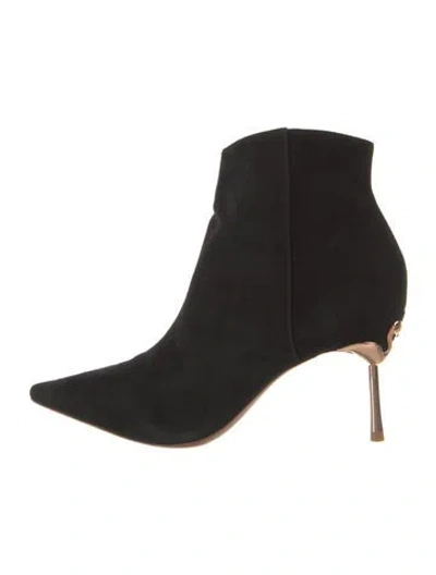 Pre-owned Sophia Webster Suede Boots In Black