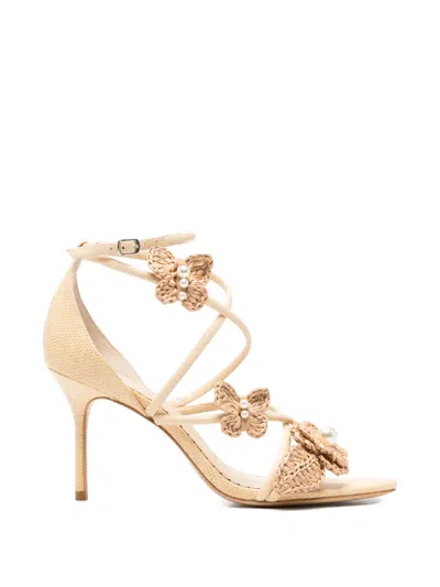 Sophia Webster Titania Heeled Sandals In Neutral