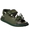 Sophia Webster Vanessa Leather Sandal In Green