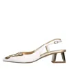 Sophia Webster With Heel White In Bianco Neutri