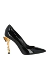 Sophia Webster Enchantress Pump Pumps In Black Leather In Black