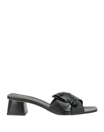 Sophia Webster Woman Sandals Black Size 8 Leather