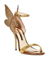 Sophia Webster Women's Chiara Embroidered Butterfly Stiletto Sandals In Gold