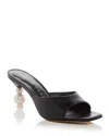 Sophia Webster Women's Perla Slide Sandals In Black Pearl