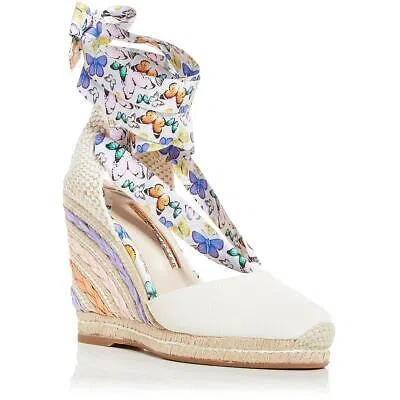 Pre-owned Sophia Webster Womens Valentina Mid Espadrille Pumps Wedge Heels Shoes Bhfo 0066 In Butterfly Meadow