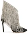 Sophia Webster Xena Crystal-embellished Boots In Schwarz