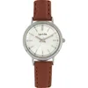 Sophie And Freda Sophie & Freda Berlin Leather-band Watch In Brown