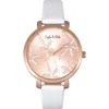 Sophie And Freda Sophie & Freda Key West Leather-band Watch W/swarovski Crystals In Multi