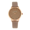 Sophie And Freda Vancouver Quartz Ladies Watch Sf4904 In Tan
