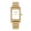 SOPHIE AND FREDA SOPHIE AND FREDA WILMINGTON QUARTZ CRYSTAL SILVER DIAL LADIES WATCH SF5602