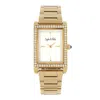 Sophie And Freda Wilmington Ladies Quartz Watch Sf5602 In Yellow/silver Tone/gold Tone