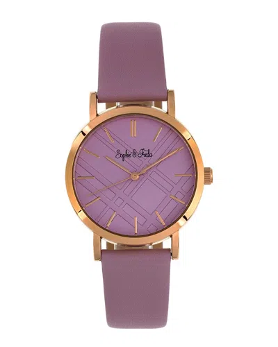 SOPHIE AND FREDA SOPHIE AND FREDA WOMEN'S BUDAPEST WATCH