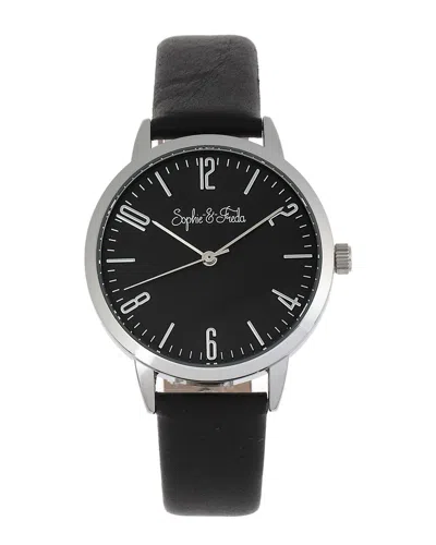 Sophie And Freda Women's Vancouver Watch In Black