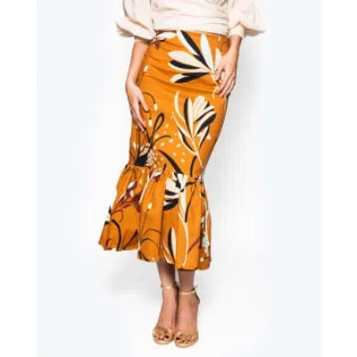 Sophie And Lucie Labyrinto Sophie & Lucie Skirt In Orange