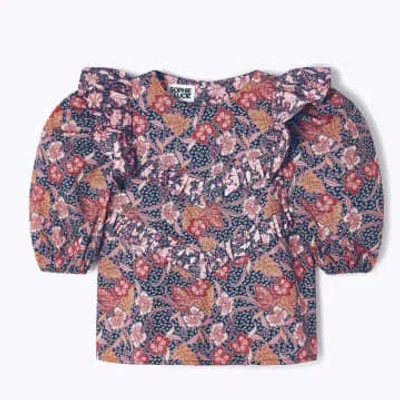 Sophie And Lucie Oaisy Blouse Provence In Multi