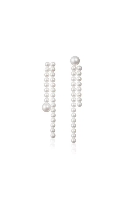 Sophie Bille Brahe 14k Recycled Yellow Gold La Valse Perle Earrings