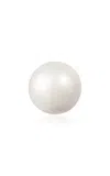 Sophie Bille Brahe 14k Recycled Yellow Gold Moon Single Earring In White