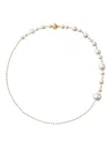 Sophie Bille Brahe 14k Yellow Gold Amis Peggy Freshwater Pearls Necklace In Multi