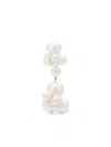 Sophie Bille Brahe 14k Yellow Gold Bisous Double Pearl Earring In 中性色