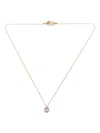 Sophie Bille Brahe 14k Yellow Gold Luna Pearl Necklace In Gold