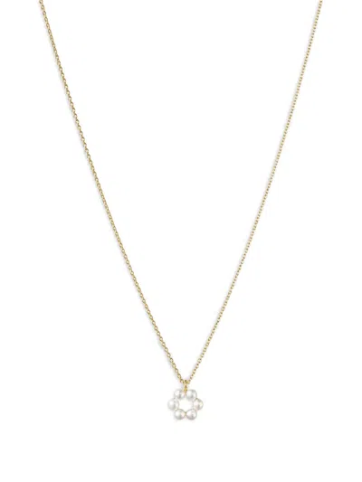 Sophie Bille Brahe 14k Yellow Gold Luna Perle Necklace