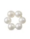 Sophie Bille Brahe 14kt Yellow Gold Petite Luna Pearl Earrings In Metallic