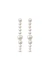 Sophie Bille Brahe 14k Yellow Gold Sienna Moon Earrings In White