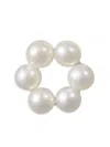 Sophie Bille Brahe 14kt Yellow Gold Petite Luna Pearl Earrings In Metallic