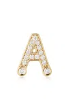 Sophie Bille Brahe 18k Recycled Yellow Gold Petite Initial Single Earring