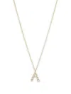 Sophie Bille Brahe 18k Recycled Yellow Gold Soprano A Diamond Necklace In Gold