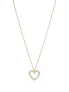 Sophie Bille Brahe 18k Recycled Yellow Gold Soprano Coeur Diamond Necklace In Gold