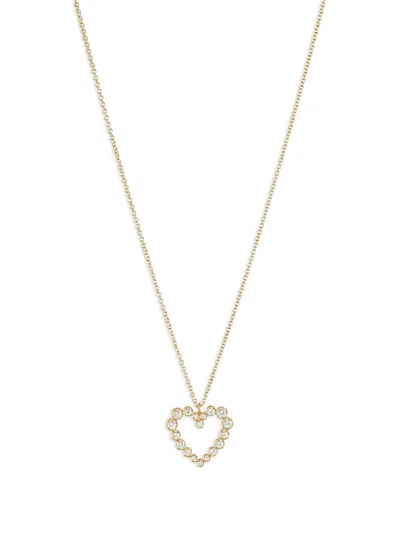 Sophie Bille Brahe 18k Recycled Yellow Gold Soprano Coeur Diamond Necklace