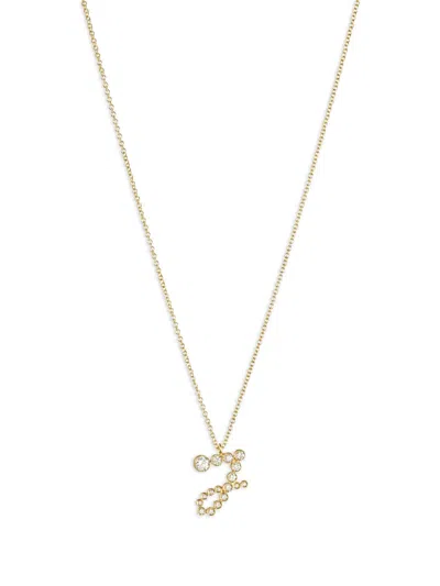 SOPHIE BILLE BRAHE 18K RECYCLED YELLOW GOLD SOPRANO J DIAMOND NECKLACE