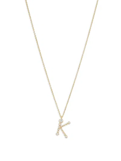 Sophie Bille Brahe 18k Recycled Yellow Gold Soprano K Diamond Necklace In Multi