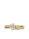 Sophie Bille Brahe 18k Yellow Gold Fleur Diamond Ring In Gold