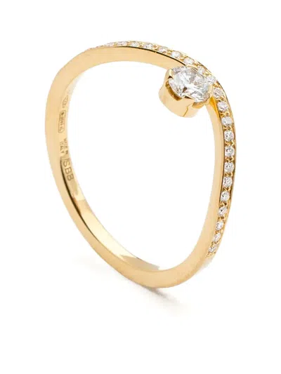 Sophie Bille Brahe 18k Yellow Gold Grace Diamond Ring