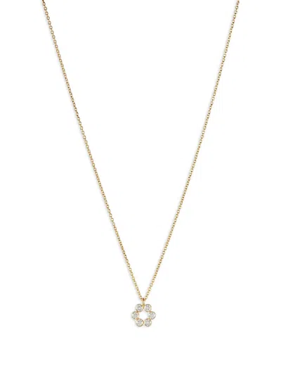 Sophie Bille Brahe 18k Yellow Gold Luna Diamant Diamond Pendant Necklace