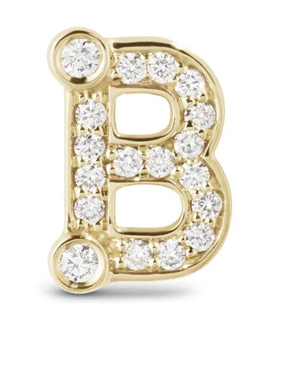 Sophie Bille Brahe 18k Yellow Gold B Diamond Earring